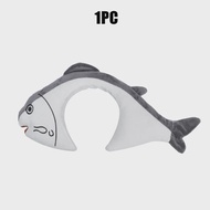 Cartoon Salted Fish Hair Band Costume Hat Funny Novelty Photo Booth Hat Funny Sea Hat Dress Up Party