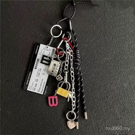 Motorcycle Bag Lanyard Pendant Fashion Style Decoration Same Style Pendant Chain Keychain rodeo Bag 