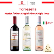 Torresella Red Wine White Wine Rose Wine - Merlot/Pinot Grigio/Pinot Grigio Rose