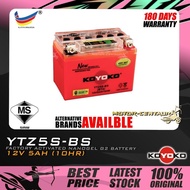 BATERI MOTOSIKAL KOYOKO G2 NANOGEL BATTERY YTZ5S-BS (BT4) GTZ4V YTZ5 FOR YAMAHA Y15, Y16ZR LC135 V2-