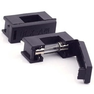 (5pcs) BLX-A BLX A BLXA Fuse Holder 5x20 mm Glass Fuse Socket PCB Mount Fuse holder With Cover BLX-A