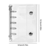 PVC Sticker Organizer M5 Binder Sticker Binder Album Organizer Book Transparent Notebook Keeper for