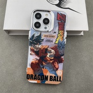 Japanese anime characters Two layer pattern Phone Case For iPhone 15 Pro Max 14 ProMax 13 12 12Pro 11 Shockproof Phone soft border hard case Mobile phone protective case