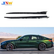 for G26 Carbon Fiber Side Skirts Extension Splitters Lip Wing For BMW 4 Series G22 G23 G26 2021+ ABS
