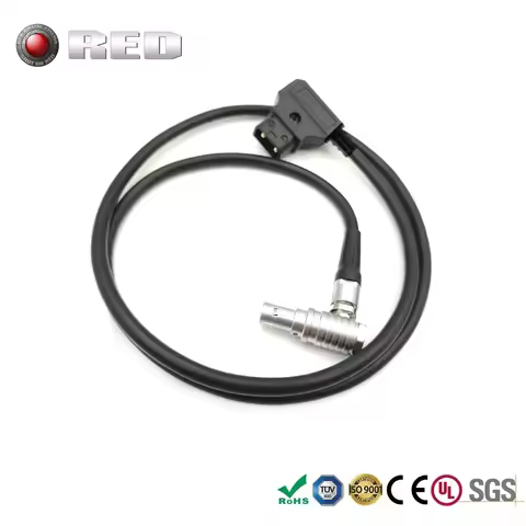 Anton Bauer V-Mount D-tap, Wooden Camera Dtap to 2 Pin Female for Red Komodo Camera Power Cable