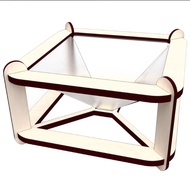 Home and Garden Đồ chơi lắp ráp gỗ tạo Không Gian 3 Chiều DIY WOOD STEAM -  HOLOGRAPHIC 3D