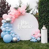 Mis Quince Sign for Backdrop, Quinceañera Sign,17.7 * 11.8inch Felt 15th Birthday Party Sign, Happy 