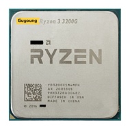 YZX Ryzen 3 3200G R3 3200G YD3200C5M4MFH Socket AM4 CPU Processor 3.6 GHz Quad-Core Quad-Thread 65W 