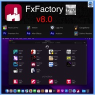 【NEW 2025 Version】Fxfactory Pro 8.0.21🔥Full Version🔥Plugin/effect For FCP/PR/AE/Davinci