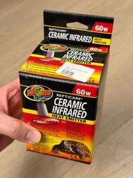 Zoo Med ReptiCare 陶瓷紅外線加熱器燈60W - 適合爬蟲動物 - 變色龍