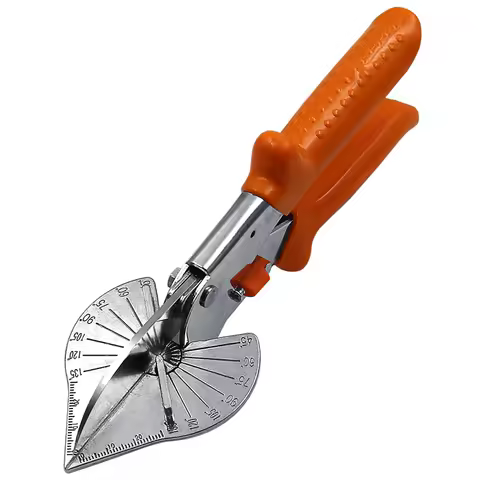 45-135 Degree Multi-angle Bevel Scissors Angle Shear Angle Mitre Siding Wire Duct Cutter with 10 Rep