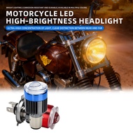 [BBHD] 13W Devil Eye Motorcycle Yellow+White LED Spotlight H4 BA20D/H6 LED Light Bulb