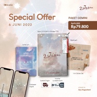 Novel 2.578.0 km Unsaid Words Novel/ + Signature - Ayu Nugraheni Loveable/