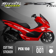 cuting stiker body motor pcx 150 termurah