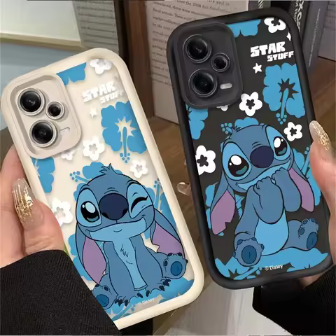 Kawaii Cartoon Stitch TPU Case for Xiaomi Redmi 15 13 12 15C 14C 14R 13C 12C 10C 4G 5G A5 A4 A3 Turb