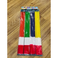 MERAH Red and White Flag Sticks Per Pack Pluit Color Unit 50 cm Flag Sticks Pluit 17 August