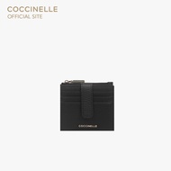 COCCINELLE กระเป๋าสตางค์ผู้หญิง รุ่น METALLIC WALLET 11F701 สี NOIR