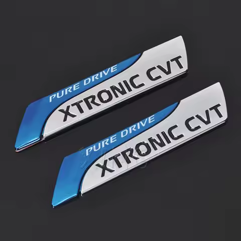 Car Sticker Emblem Auto Badge Decal For Nissan Pure Drive XTRONIC CVT Qashqai X-Trail Almera Juke Te