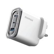 🔥全新行貨12個月保養🔥 Momax 1 Charge Flow+ 80W 三輸出 PD GaN 旅行 充電器 Charger 快充 快叉 ( 適合 iPhone Samsung 小米 華為 等等 )