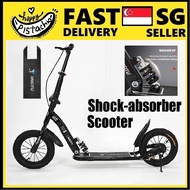 Foldable adult Scooter for Kids and Adults Adjustable Height, Large Wheel, Light Weight kick scooter