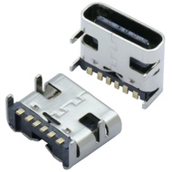 Socket Connector Socket USB 3.1 Type C Female 6Pin PCB SMT HD Connector *