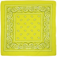 Multi-Functional Large Square Scarf Cashew Flower Hip-Hop Turban Headband Silk Scarf