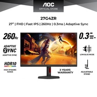 AOC 27G4ZR 27" 260Hz Full HD Fast-IPS Gaming Monitor