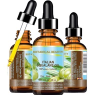 SQUALANE Italian Olive. 100% Pure/Natural/Undiluted Oil. 1 fl.oz- 30ml. 100% Ultra-Pure Moisturizer for Face, Body &amp; Hair. Reliable 24/7 skincare protection