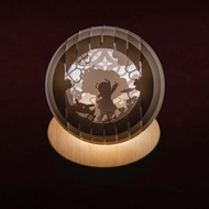 光影紙雕夜燈-原神可莉精緻款