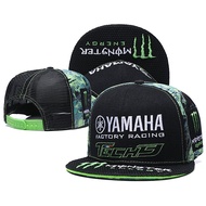 YAMAHA Racing Mesh Snapback Cap Topi Motocross Team Hat F1 Motorcycles Caps Hip Hop Hats Adjustable