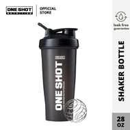 One Shot Nutrition Classic 20oz Shaker Bottle  100% Leak Proof Guaranteed BPA Free Food Grade Protei