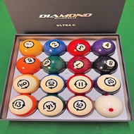 Korean High-End Black Diamond Crystal Billiard Balls Black Eight Billiard Balls National Standard 57