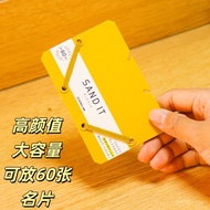 Flagship Store Jingong Storage Folder File Card Holder Business Card Holder ID Card Holder Card Hold
