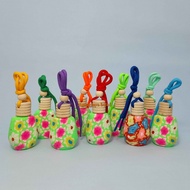 Color Print Oval 8 Ml Glass / Glass Bottle / Perfume Glass Bottle / Perfume Bottle / Hanging Perfume