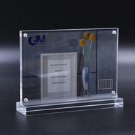 Acrylic "T" Stand Landscape Frame | Photo Frame | 4R-6R