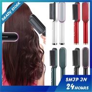 Hair Straightener Comb Heating Hair Straightener Styling Tool Comb Curler kskin Sikat pelurus rambut