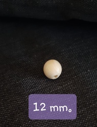 เม็ดงาช้างแท้ นำไปร้อยสร้อย//เม็ดงาช้าง ขนาด 12 mm. ราคาต่อเม็ด สำหรับนำไปร้อยสร้อย