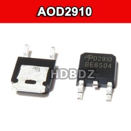 5~10PCS AOD2910 TO-252  D2910 31A 100V Nchannel MOS场效管 IC SMD