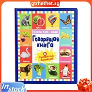 Russian Alphabet Toys for Kids Learn Russian Letters and Words, English, Russian Bilingual Audiobook