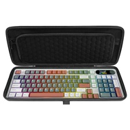 Linkidea Keyboard Case for Compact 90%-96% Keyboards 100-key Keyboard Storage Protective Box Compati