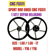RIM Y15 Y15Z Y15ZR Y16 Y16ZR SPORT RIM ENKEI CNC FG511 SIZE 1.6/1.6-17 RIM Y15ZR