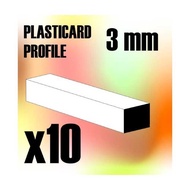 green stuff world 9194 ABS Squared Rod 3mm