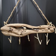 -漂流木小動物- 口罩掛架 鑰匙架 吊架 鑰匙圈掛架 懸掛收納