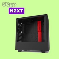 5Cgo【捷元】 全新升級 NZXT恩傑 H510 (5小) 黑紅 透側電競機殼 二年保 含稅