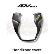 ADV 150/ ADV 160 HANDLE BAR COVER TWILL CARBON