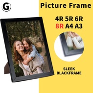 4R/5R/6R/8R/A4/A3 Picture Frame Home Photo Frame Wall Decor Desk Photo Picture Holder