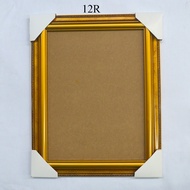 !!Wood Photo Frame Gold Size 12R