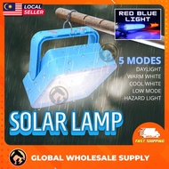 SOLAR Camping Lamp Rechargeable Portable Power Bank Solar Power Bank Lampu Solar Hazard Car Emergenc