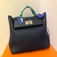 hermes 2424 TOGO牛皮兩用銀釦 29cm