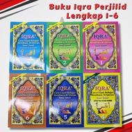 Buku Iqra Perjilid Set lengkap (Iqra' 1 Sehingga Iqra' 6)